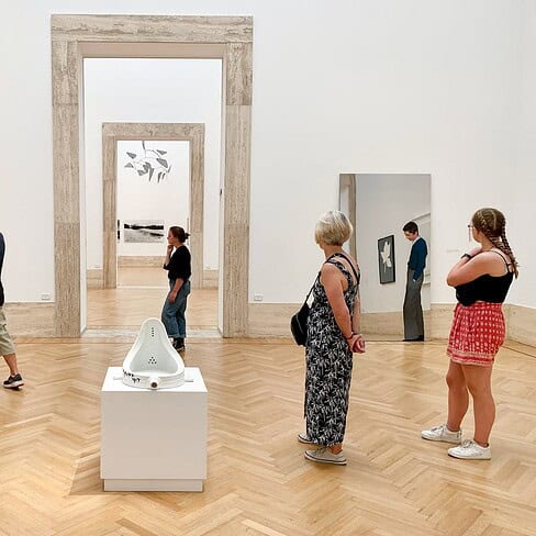 La Galleria Nazionale d'Arte Moderna e Contemporanea in Rom